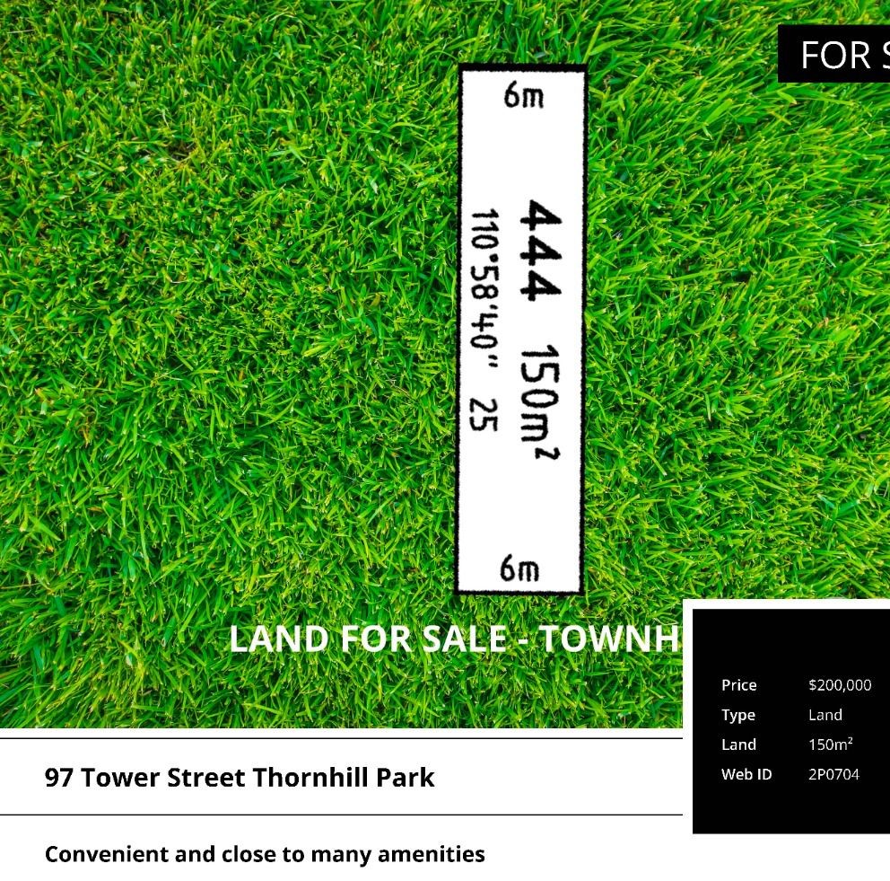 Land for Sale 97 Tower Street Thornhill Park