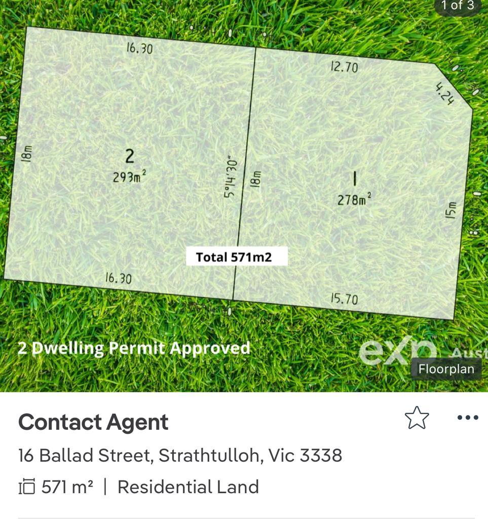 Land for sale in 16 Ballad Street Strathtulloh